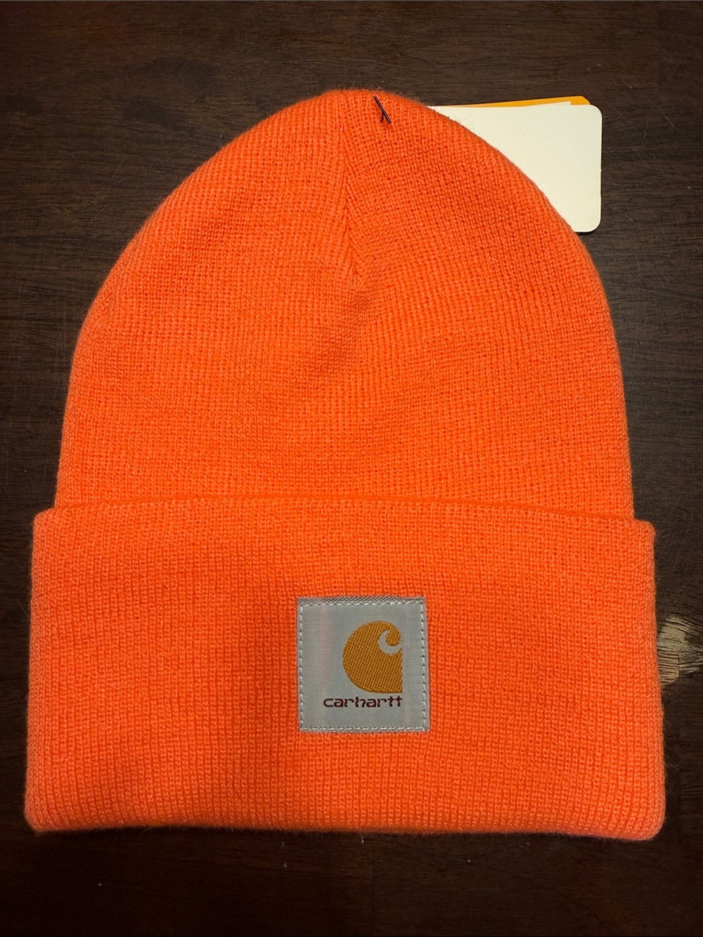 Women’s Pink/Orange Carhartt Beanie